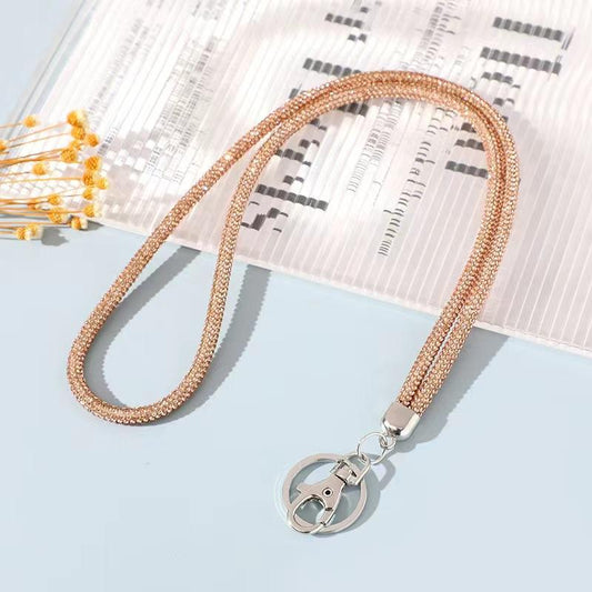 Shiny Luxury Long Cell Phone Lanyard  For Phone Case / For Bag / For Water Bottle Accessories Smartphone Cellphone